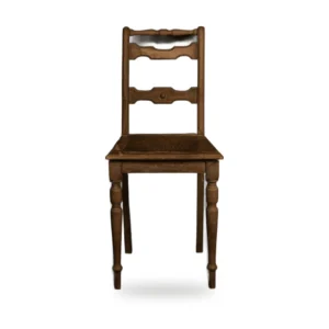 Cadeira de jantar Pinhal com assento de palha